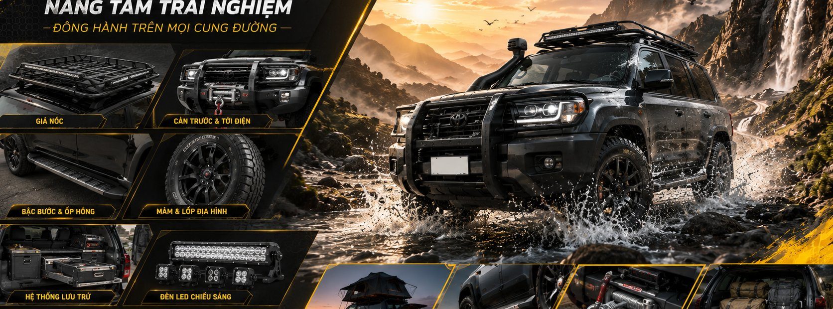 Vinh Lê Phụ Tùng Ô Tô - Phụ kiện SUV nâng tầm trải nghiệm